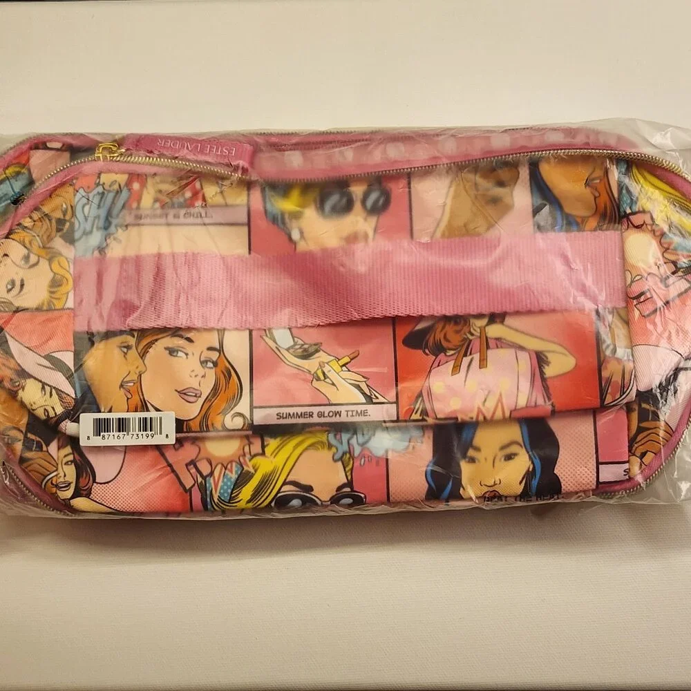 LIMITED EDITION Estee Lauder "Summer State of Mind" Makeup Bag - Picture 5 of 7